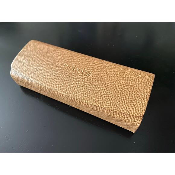 EYEBOBS Tan Textured Eyeglasses Hard Case - Picture 2 of 8